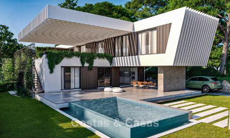 Sophisticated design villa for sale, on the New Golden Mile between Marbella and Estepona 781641