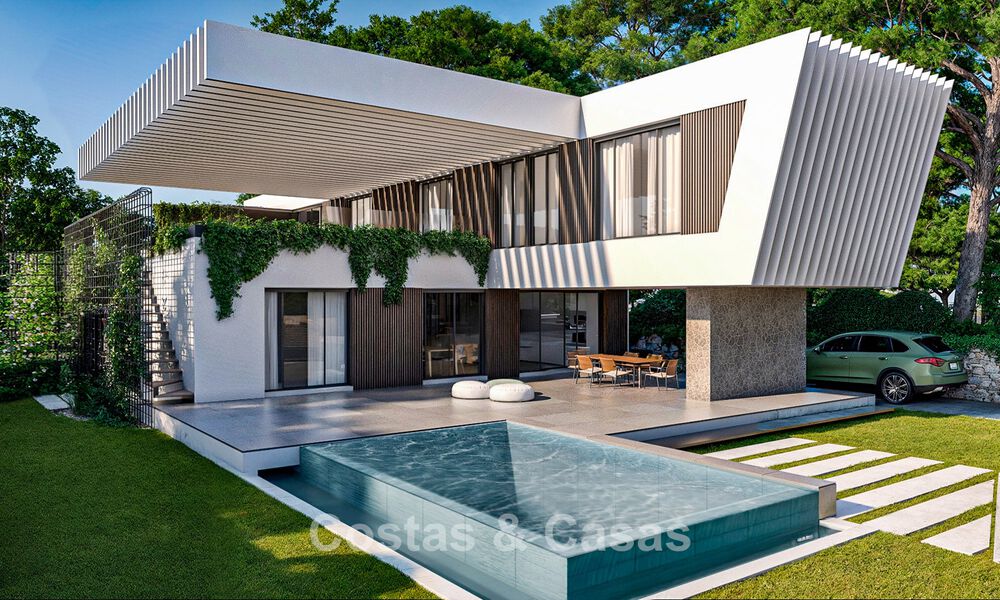 Sophisticated design villa for sale, on the New Golden Mile between Marbella and Estepona 781641