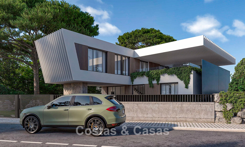 Sophisticated design villa for sale, on the New Golden Mile between Marbella and Estepona 781642