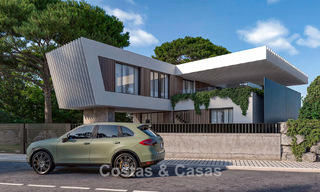 Sophisticated design villa for sale, on the New Golden Mile between Marbella and Estepona 781642 