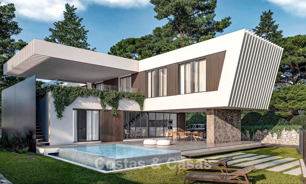 Sophisticated design villa for sale, on the New Golden Mile between Marbella and Estepona 781643