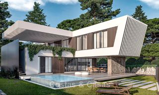 Sophisticated design villa for sale, on the New Golden Mile between Marbella and Estepona 781643 