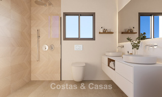 New to the market! High-tech designer villas for sale in a sought-after golf setting near the centre of Estepona 781753 