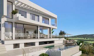 New to the market! High-tech designer villas for sale in a sought-after golf setting near the centre of Estepona 781755 