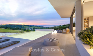 New to the market! High-tech designer villas for sale in a sought-after golf setting near the centre of Estepona 781764 