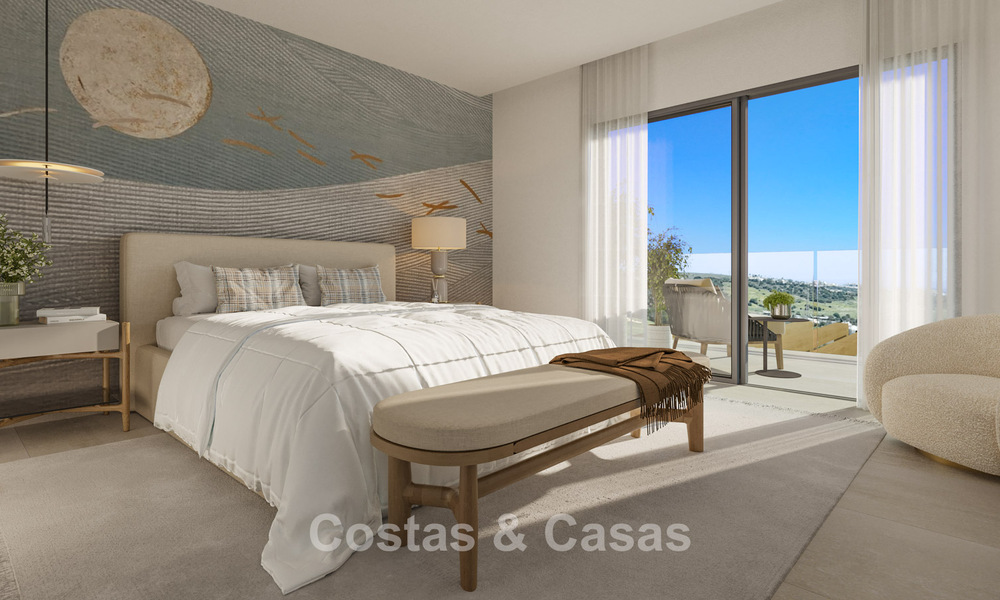 New to the market! High-tech designer villas for sale in a sought-after golf setting near the centre of Estepona 781766