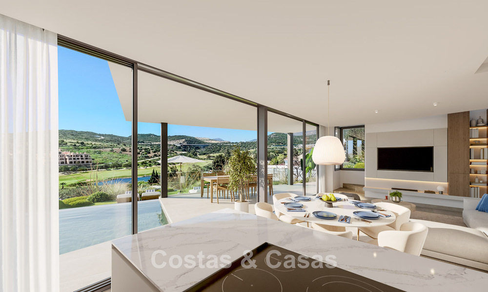New to the market! High-tech designer villas for sale in a sought-after golf setting near the centre of Estepona 781769