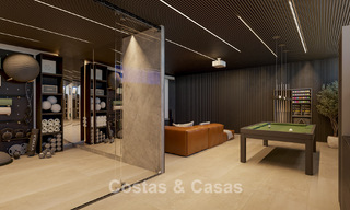 New to the market! High-tech designer villas for sale in a sought-after golf setting near the centre of Estepona 781771 
