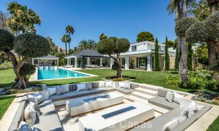Magnificent frontline golf villa for sale in the heart of Nueva Andalucia, Marbella 781773 