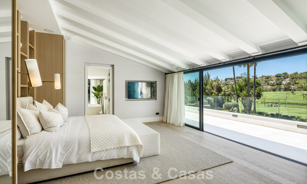 Magnificent frontline golf villa for sale in the heart of Nueva Andalucia, Marbella 781791