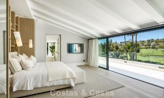 Magnificent frontline golf villa for sale in the heart of Nueva Andalucia, Marbella 781791 