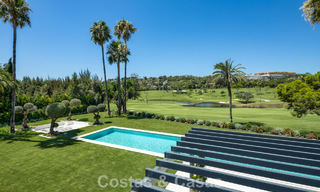 Magnificent frontline golf villa for sale in the heart of Nueva Andalucia, Marbella 781793 