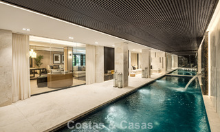 Magnificent frontline golf villa for sale in the heart of Nueva Andalucia, Marbella 781801 