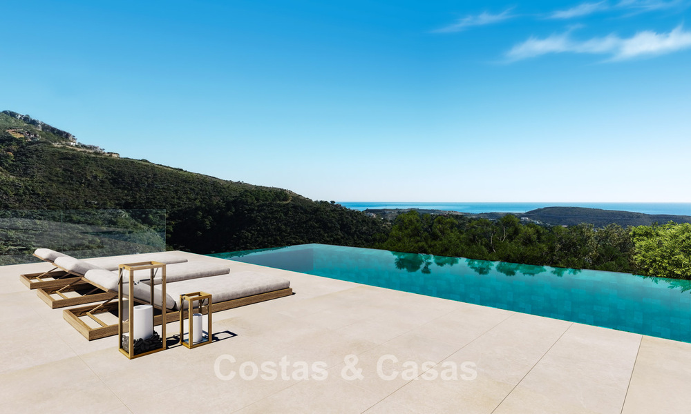 State-of-the-art top-class design villa with unobstructed sea views for sale in the hills of Marbella - Benahavis 781700