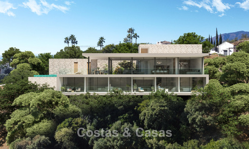 State-of-the-art top-class design villa with unobstructed sea views for sale in the hills of Marbella - Benahavis 781701