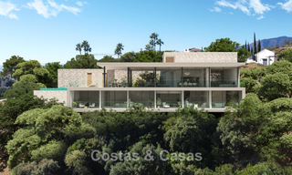 State-of-the-art top-class design villa with unobstructed sea views for sale in the hills of Marbella - Benahavis 781701 