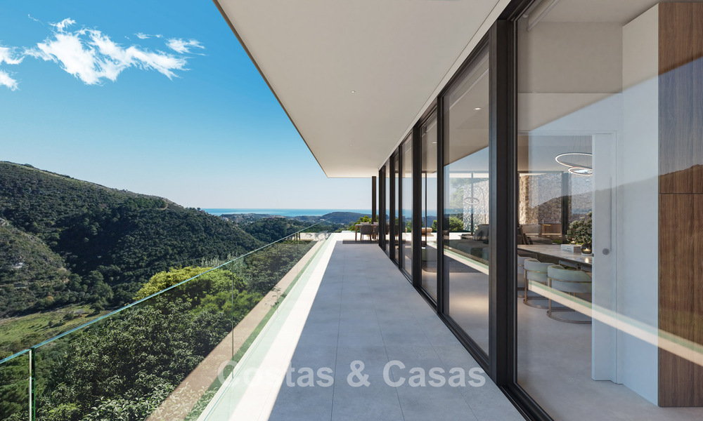 State-of-the-art top-class design villa with unobstructed sea views for sale in the hills of Marbella - Benahavis 781703