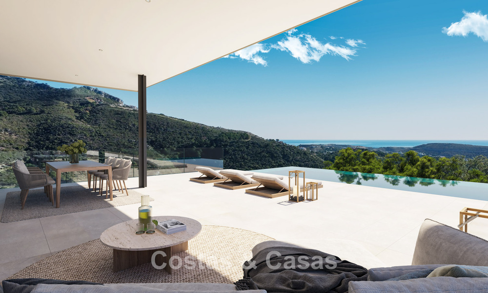 State-of-the-art top-class design villa with unobstructed sea views for sale in the hills of Marbella - Benahavis 781704