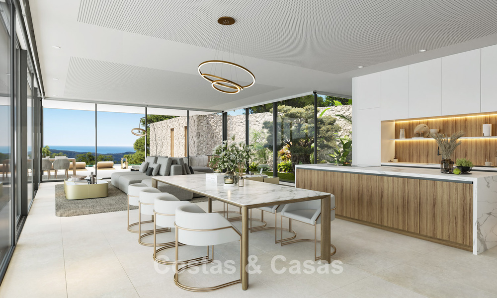 State-of-the-art top-class design villa with unobstructed sea views for sale in the hills of Marbella - Benahavis 781706