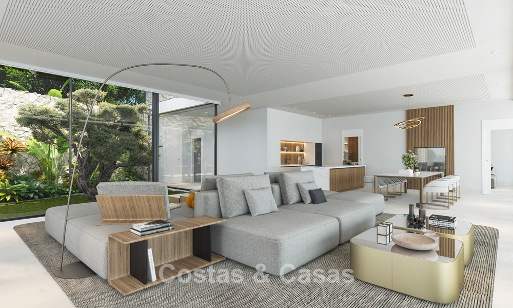 State-of-the-art top-class design villa with unobstructed sea views for sale in the hills of Marbella - Benahavis 781708
