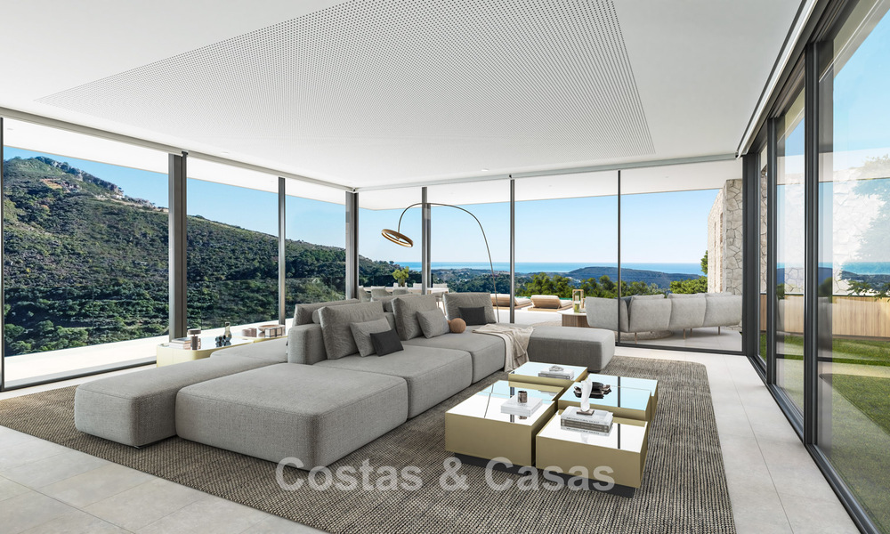 State-of-the-art top-class design villa with unobstructed sea views for sale in the hills of Marbella - Benahavis 781712
