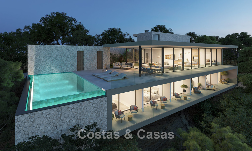State-of-the-art top-class design villa with unobstructed sea views for sale in the hills of Marbella - Benahavis 781714