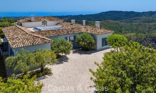 Gorgeous Mediterranean villa with breathtaking sea views for sale in Benahavis - Marbella 781833 