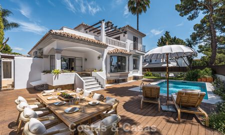 Stylish southern family home for sale in Nueva Andalucia’s Golf Valley, Marbella 781863