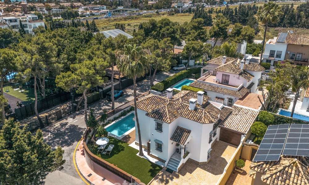 Stylish southern family home for sale in Nueva Andalucia’s Golf Valley, Marbella 781874