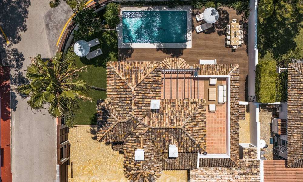 Stylish southern family home for sale in Nueva Andalucia’s Golf Valley, Marbella 781875
