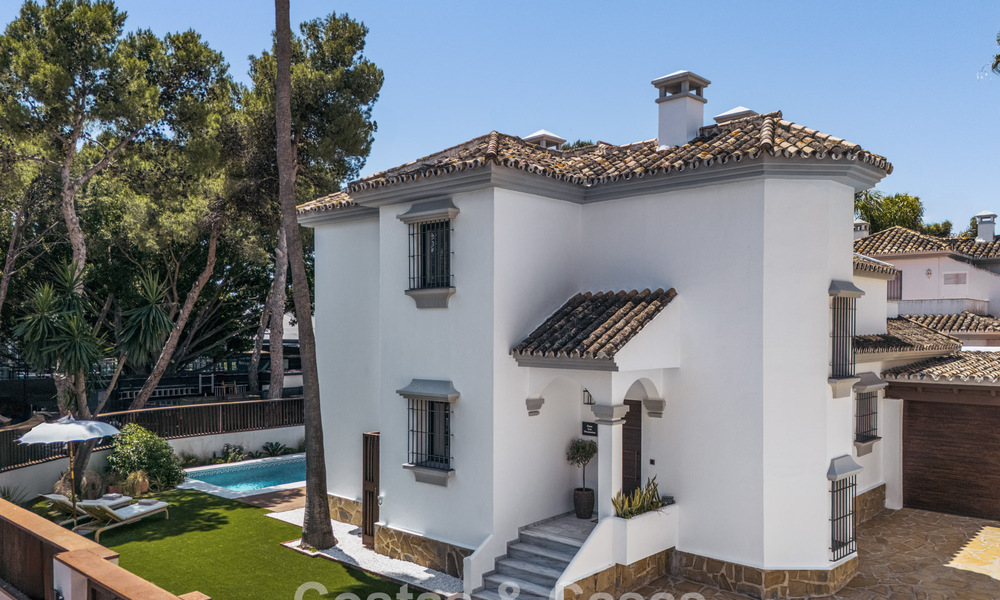 Stylish southern family home for sale in Nueva Andalucia’s Golf Valley, Marbella 781876