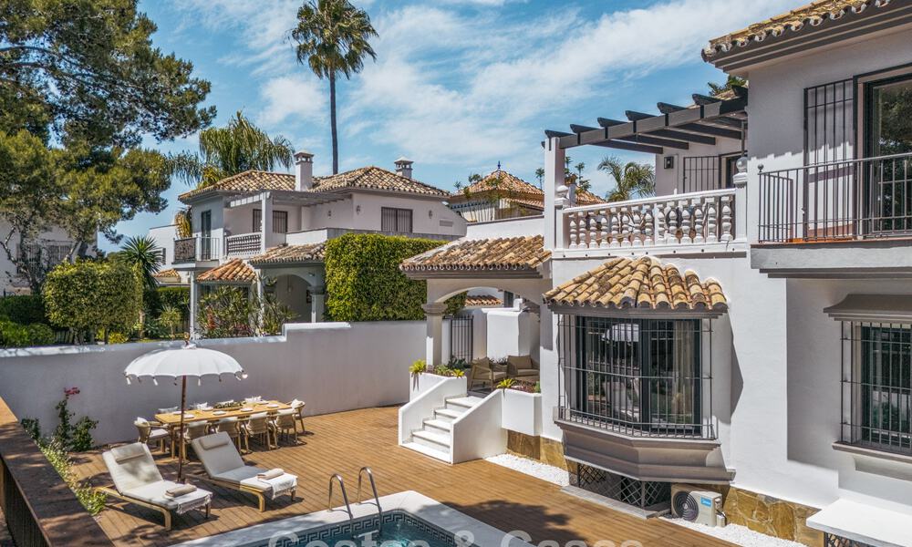 Stylish southern family home for sale in Nueva Andalucia’s Golf Valley, Marbella 781878