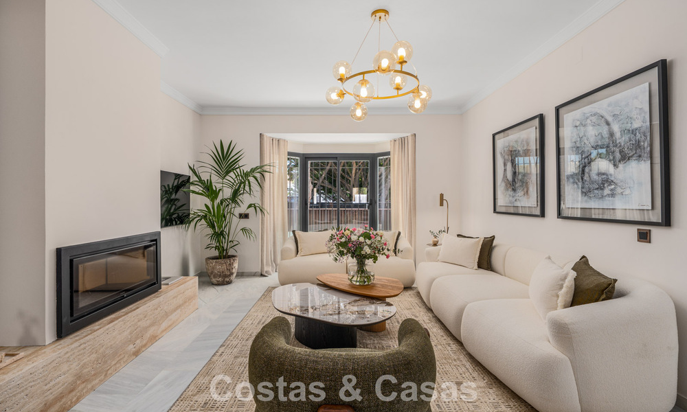 Stylish southern family home for sale in Nueva Andalucia’s Golf Valley, Marbella 781886
