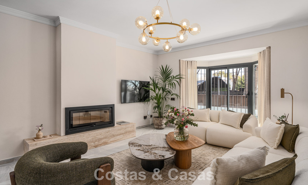 Stylish southern family home for sale in Nueva Andalucia’s Golf Valley, Marbella 781888
