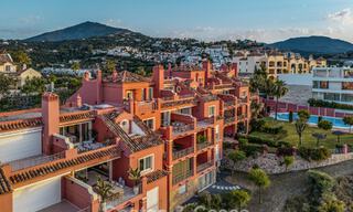 Move-in ready duplex penthouse, modern renovated, with stunning sea views for sale in Marbella - Benahavis 782392 