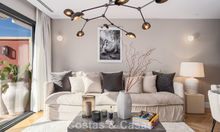 Move-in ready duplex penthouse, modern renovated, with stunning sea views for sale in Marbella - Benahavis 782397 