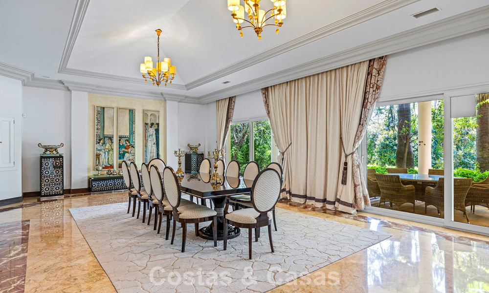 Unique, stately residence for sale in the heart of Marbella’s prestigious Golden Mile 782420