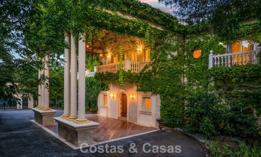 Unique, stately residence for sale in the heart of Marbella’s prestigious Golden Mile 782444