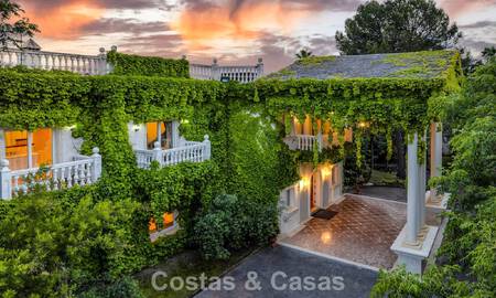 Unique, stately residence for sale in the heart of Marbella’s prestigious Golden Mile 782445