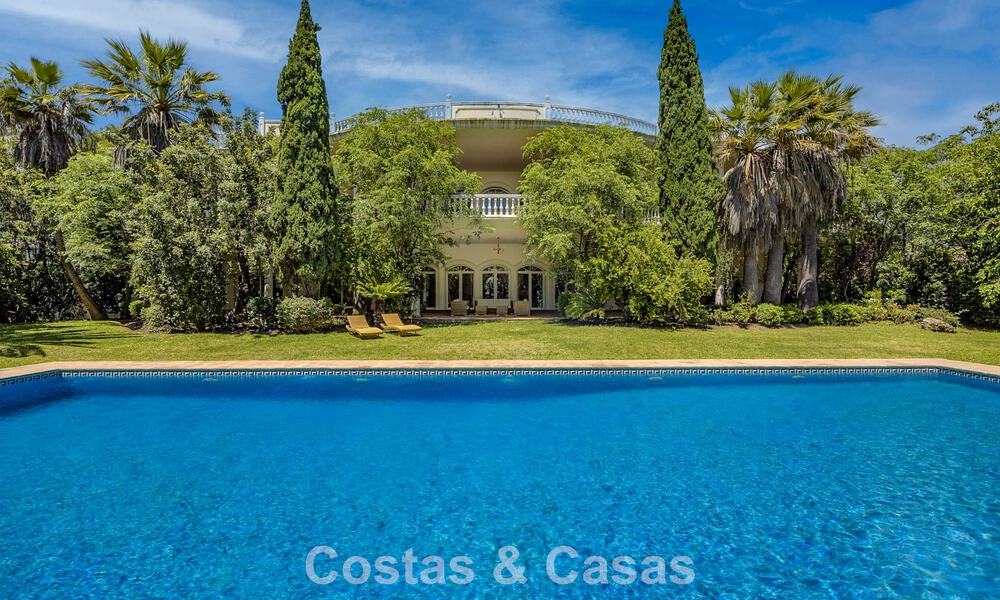 Unique, stately residence for sale in the heart of Marbella’s prestigious Golden Mile 782449