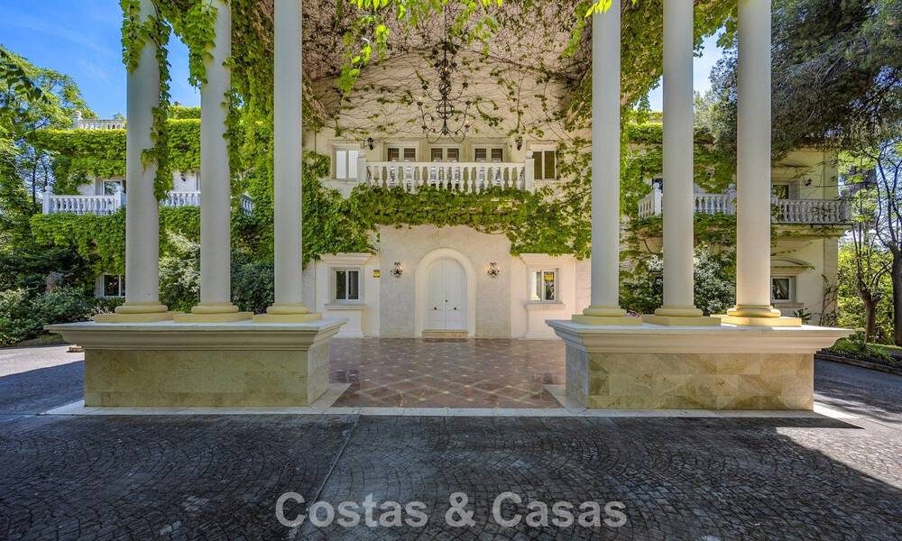 Unique, stately residence for sale in the heart of Marbella’s prestigious Golden Mile 782453