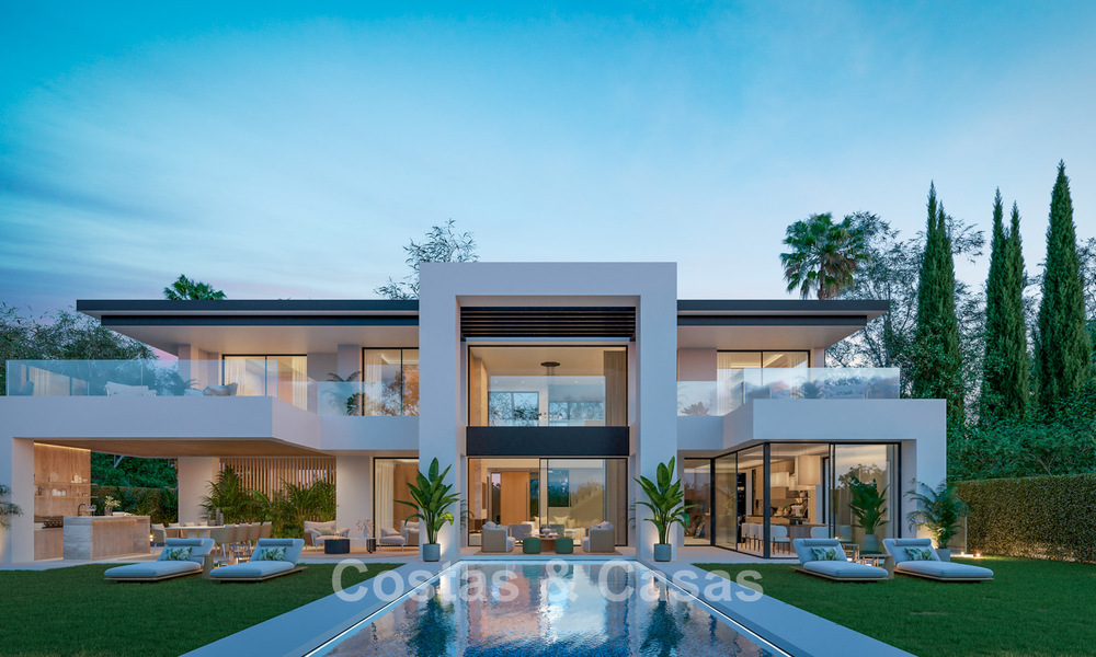 Launch. 15 cutting-edge luxury villas for sale on the New Golden Mile between Marbella and Estepona 782041