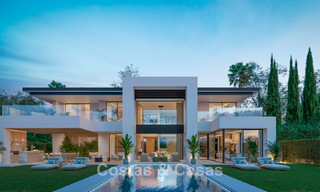 Launch. 15 cutting-edge luxury villas for sale on the New Golden Mile between Marbella and Estepona 782041 