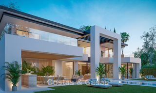 Launch. 15 cutting-edge luxury villas for sale on the New Golden Mile between Marbella and Estepona 782043 