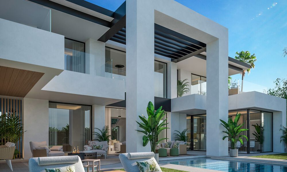 Launch. 15 cutting-edge luxury villas for sale on the New Golden Mile between Marbella and Estepona 782044