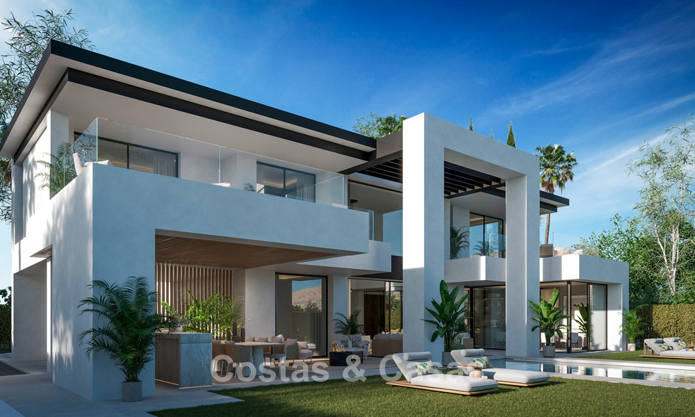 Launch. 15 cutting-edge luxury villas for sale on the New Golden Mile between Marbella and Estepona 782054