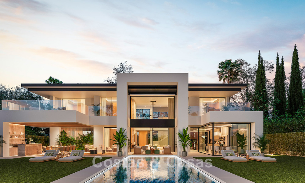 Launch. 15 cutting-edge luxury villas for sale on the New Golden Mile between Marbella and Estepona 782074