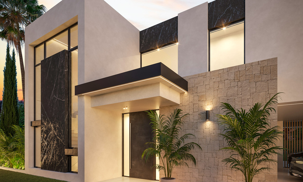 Launch. 15 cutting-edge luxury villas for sale on the New Golden Mile between Marbella and Estepona 782075