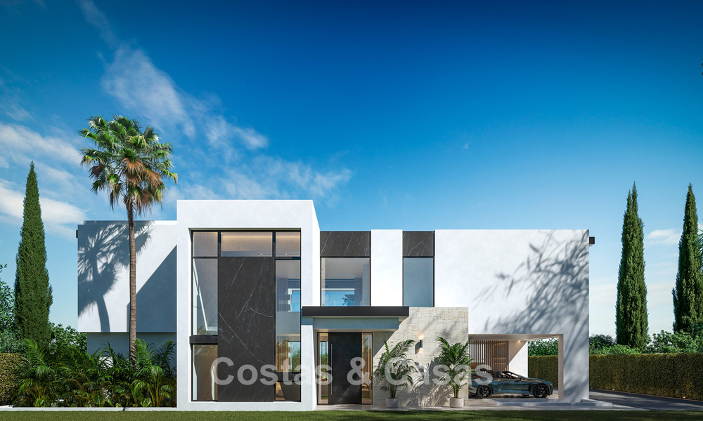 Launch. 15 cutting-edge luxury villas for sale on the New Golden Mile between Marbella and Estepona 782076