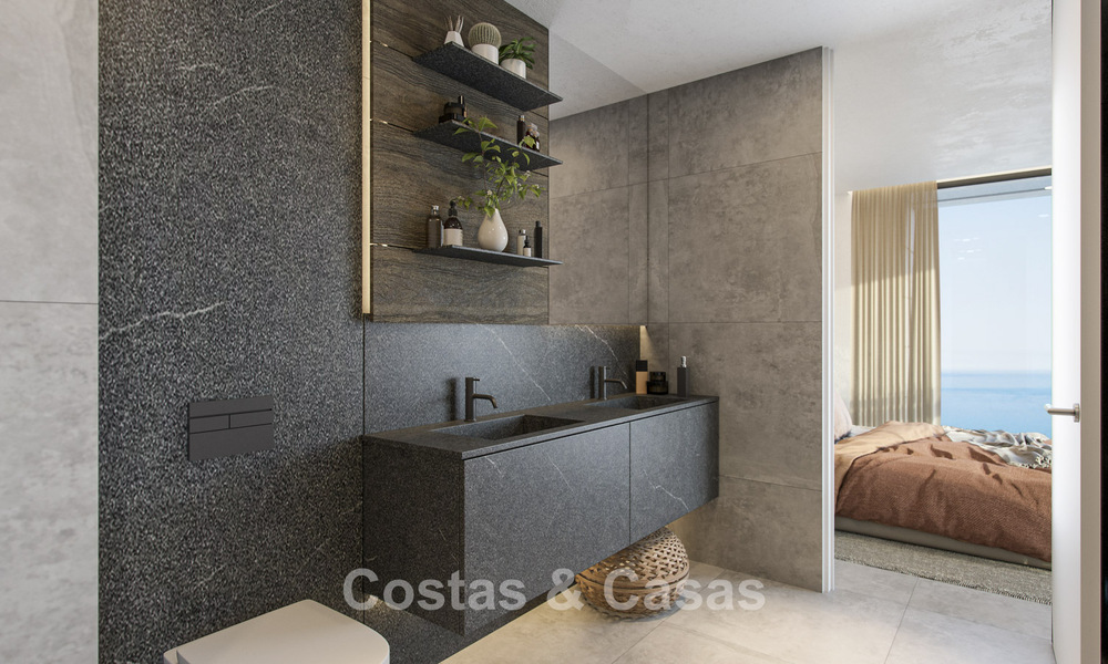 High-end new build villa with sea views for sale in a green enclave east of Malaga city centre 782540
